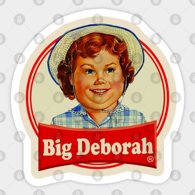 BIG DEBORAH Sticker by WongKere Store